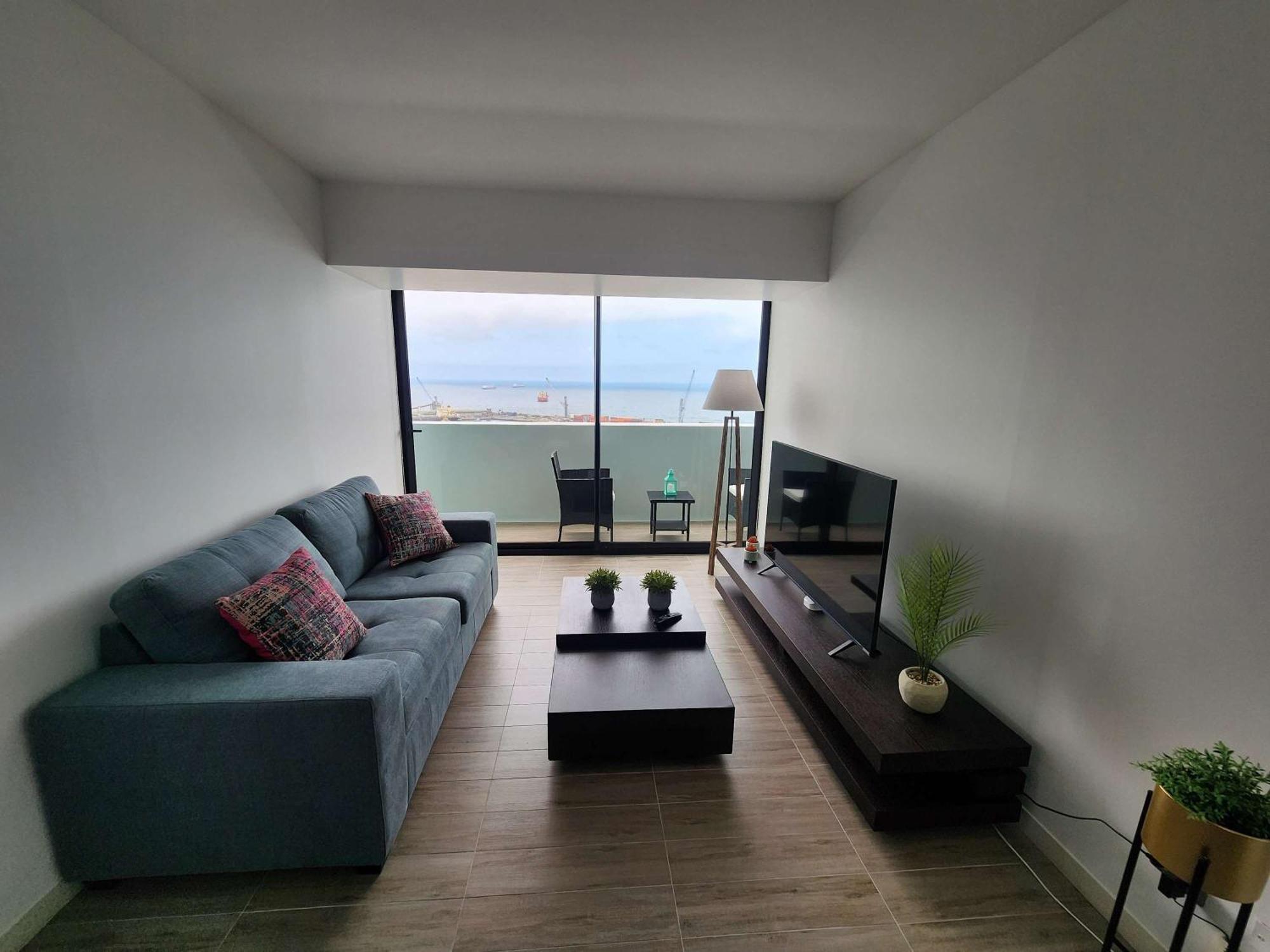 Apartamento Hom I Estupendo 2d2b Vista Al Mar Parking Pnm 0625 Antofagasta